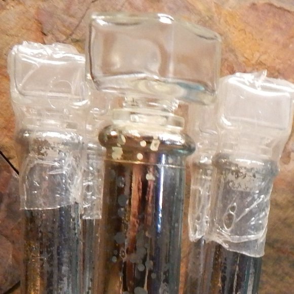 Blue Mercury Painted Decorative Bottles/Stoppers Choice 1 for $16  ***  2 for 20 - Picture 12 of 14